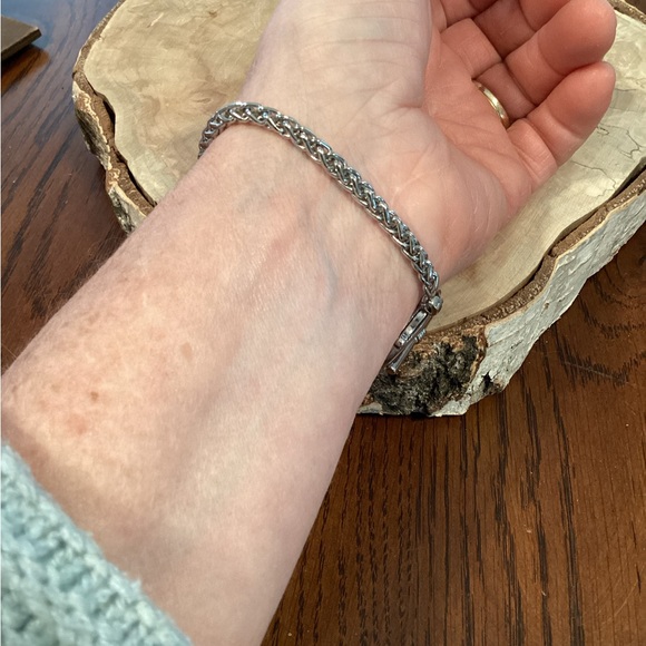 Midnight Blue Glass Bracelet - Picture 2 of 4